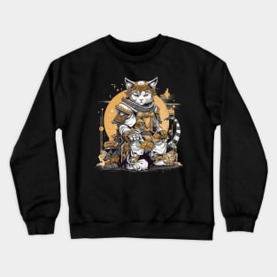 catto shogun Crewneck Sweatshirt